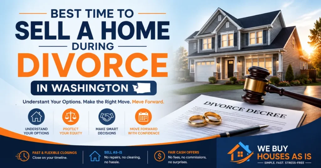 Best Time to Sell a Home During Divorce in Washington