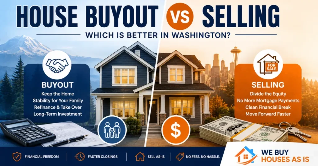 House Buyout vs Selling: Which Is Better in Washington?