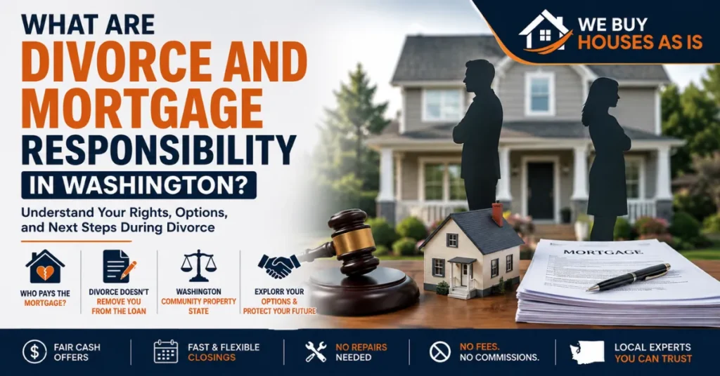 What are Divorce and Mortgage Responsibility in Washington
