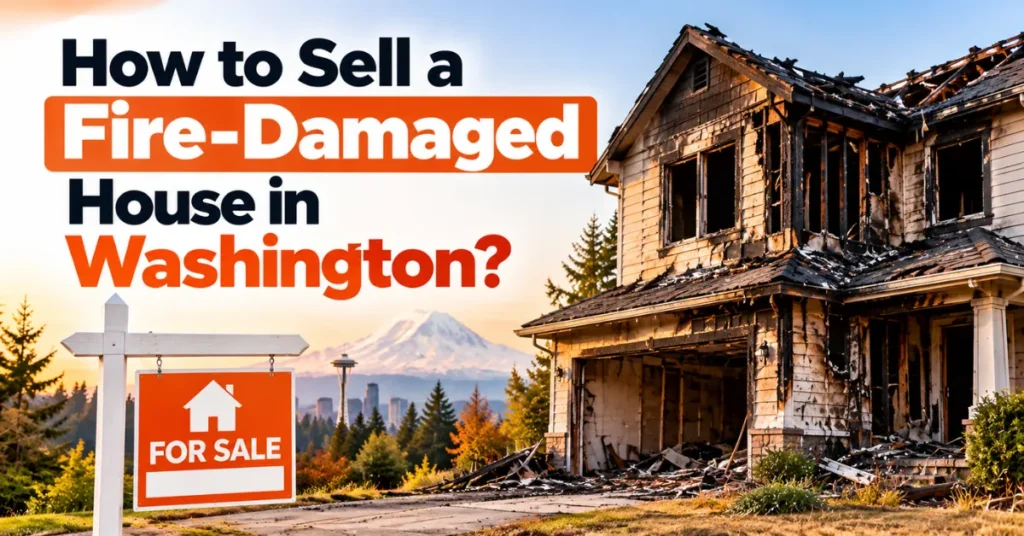 How to Sell a Fire-Damaged House in Washington?