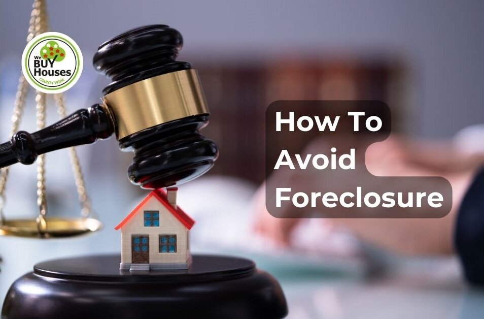 Homeowner avoiding foreclosure using financial strategies and consulting with a housing advisor.