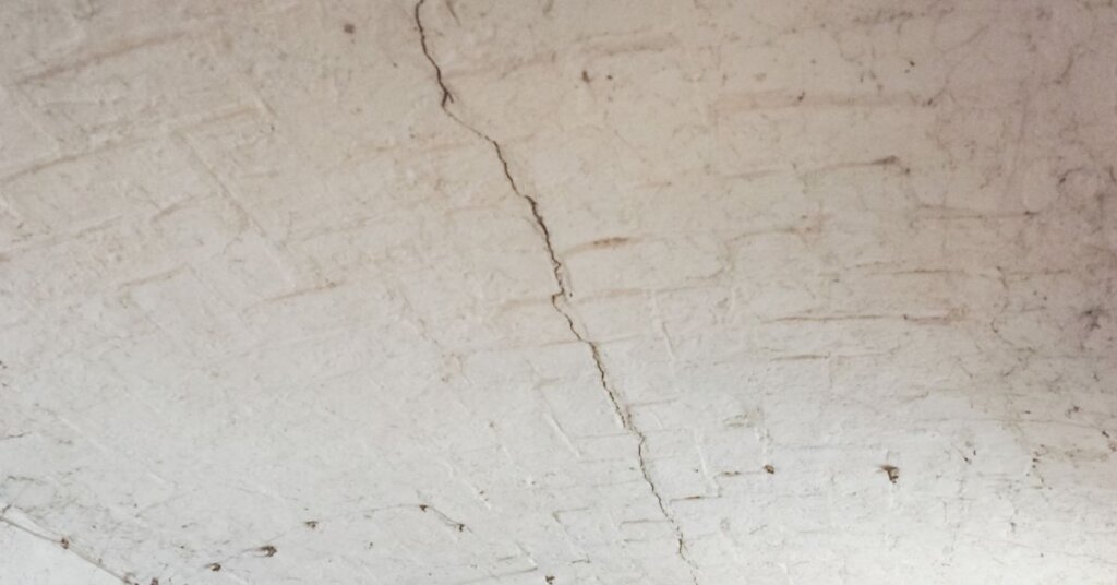 cracks in the ceiling