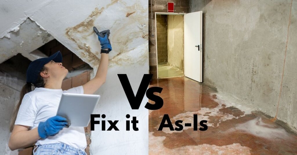 should you fix the flood-damaged house or sell it as is