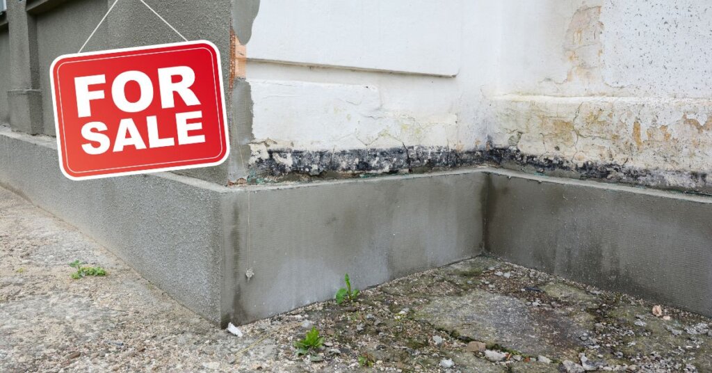 Sell house with foundation problems