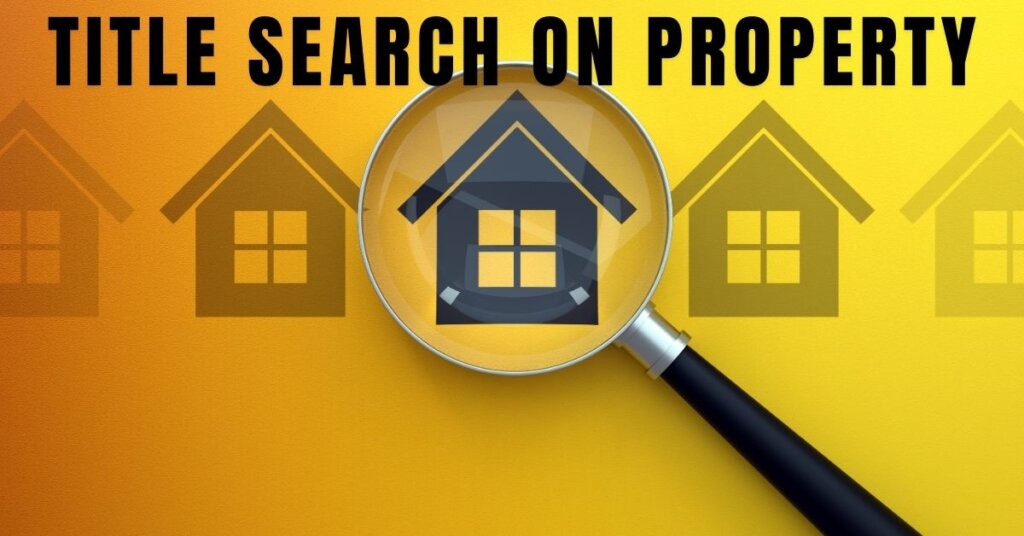 title search on property