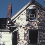 Fire Damaged House