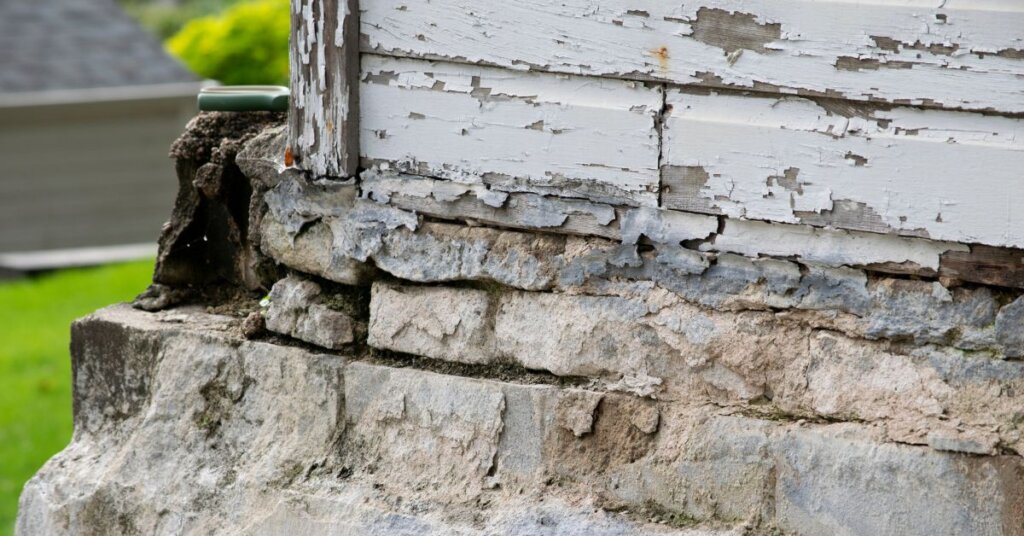House with Foundation Problems in San Mateo