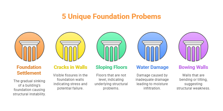 Unique Foundation Problems You May Encounter