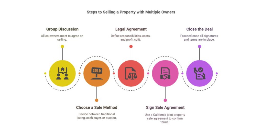 How to Sell Property with Co-Owners in San Mateo