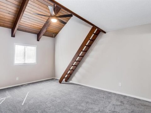 Loft style room