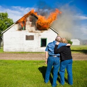 Fire-Damaged House for Sale in Colorado
