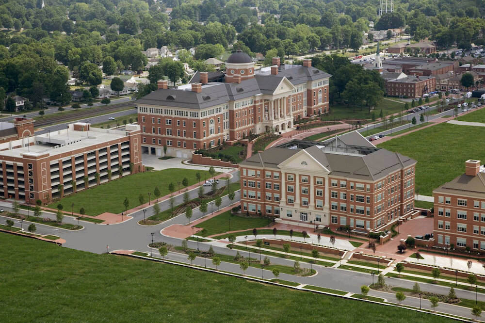 Research center campuses in downtown Kannapolis, NC