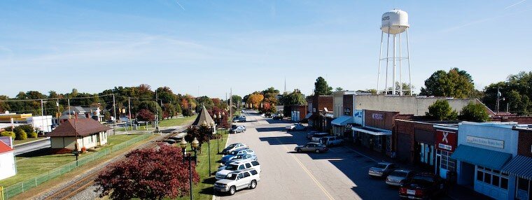 Landis, NC Downtown