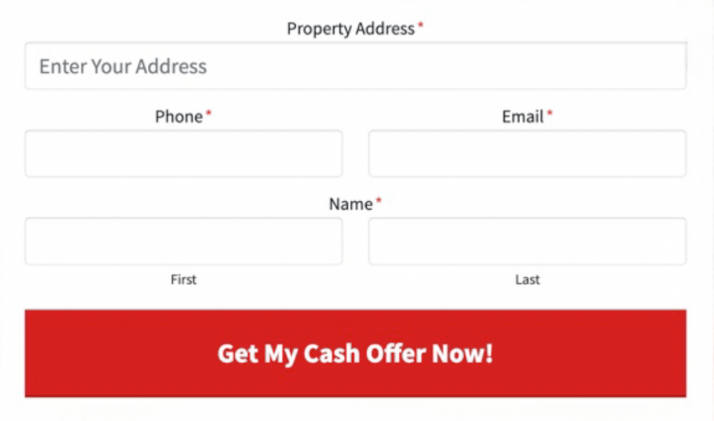 Sell your Florida property by just answering a few questions