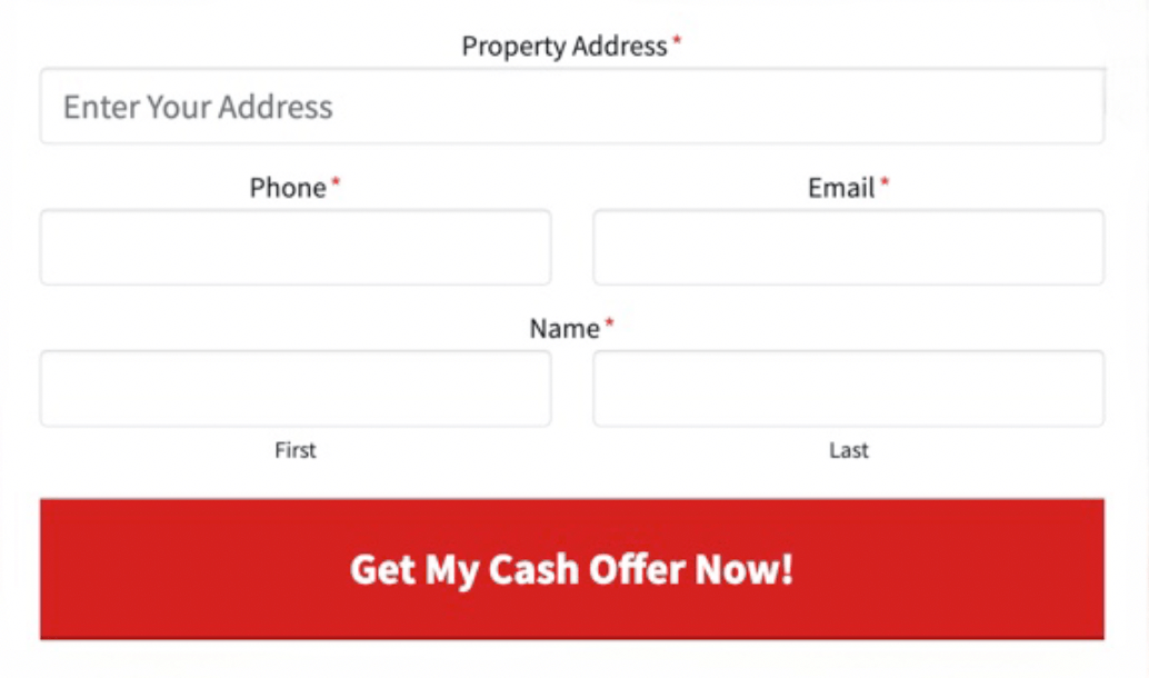 Sell your Florida property by just answering a few questions