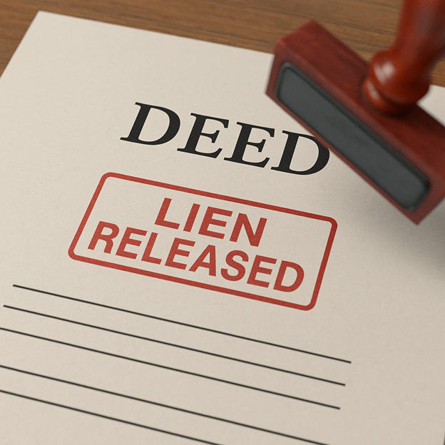 Lien Released on a document