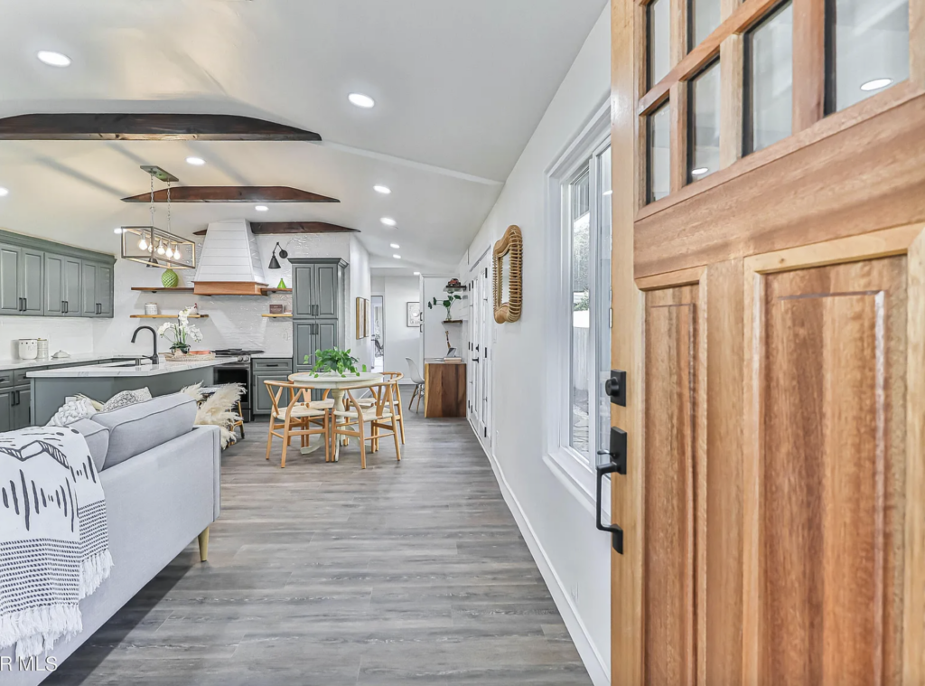Quick Home Offers bought this house as-is for cash in  Ojai, CA. This picture is the finished remodel project.