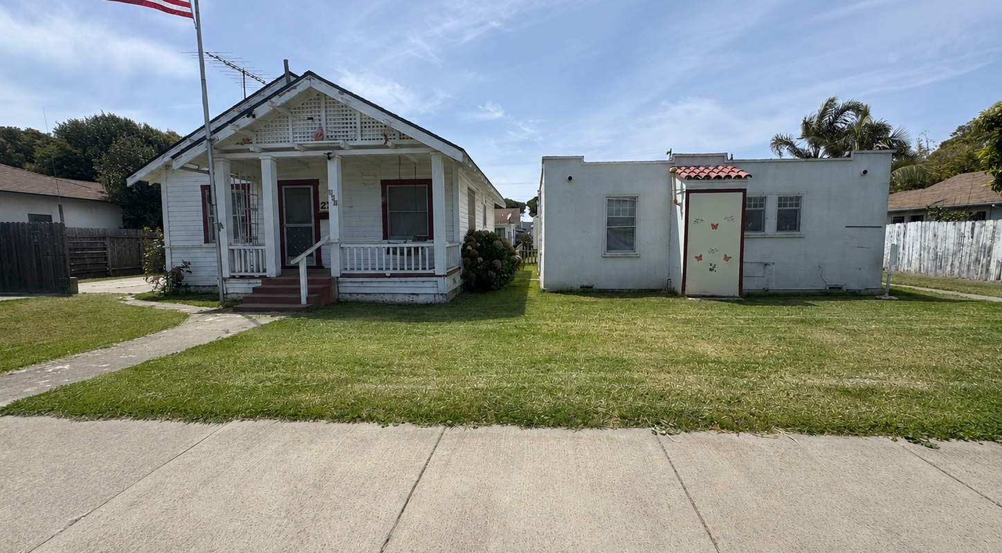 219 - 225 South G Street, Lompoc, CA 93436 - Quick Home Offers® bought these triplexes that required major repairs as-is for cash.