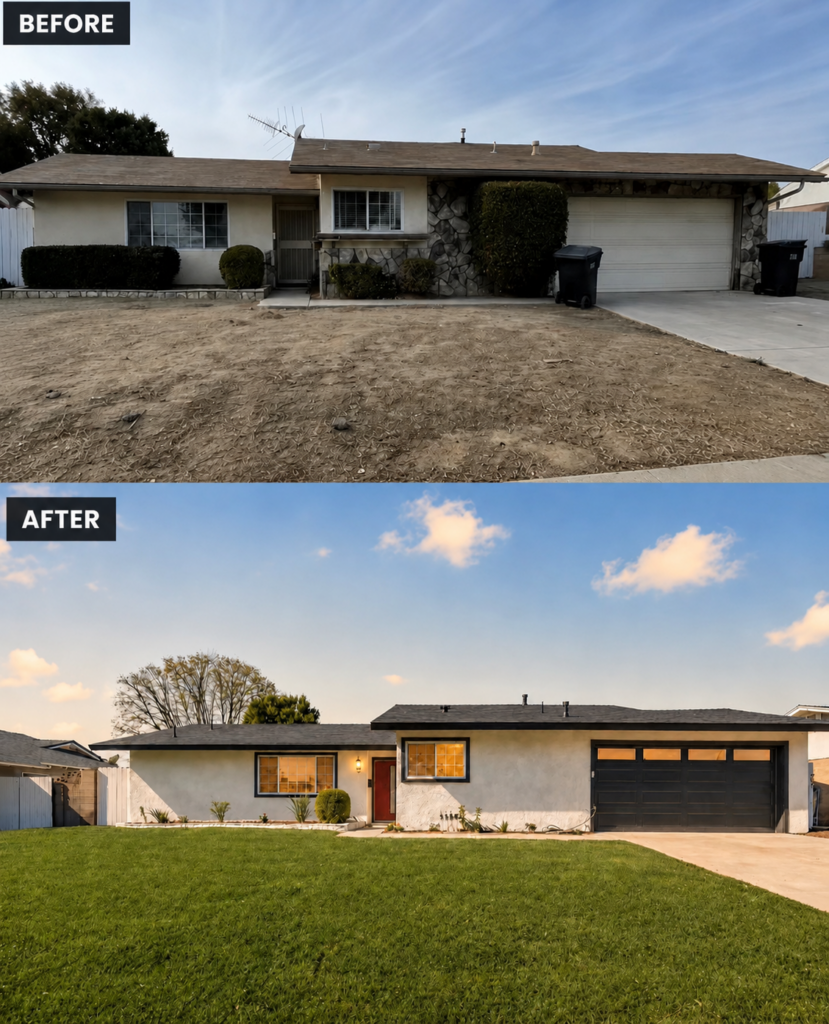 Simi Valley Project completed by Quick home Offers. We bought the house cash and fixed it up.