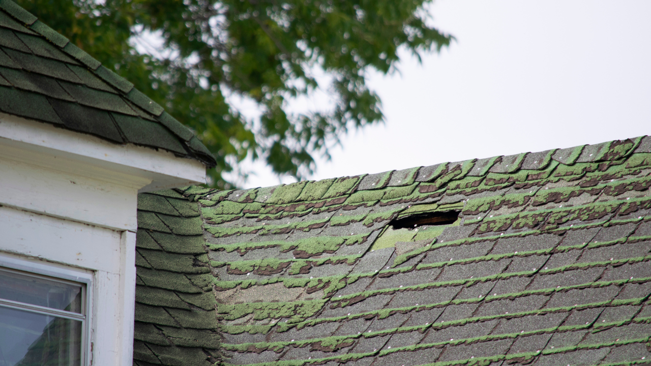 Sell a house with a bad roof