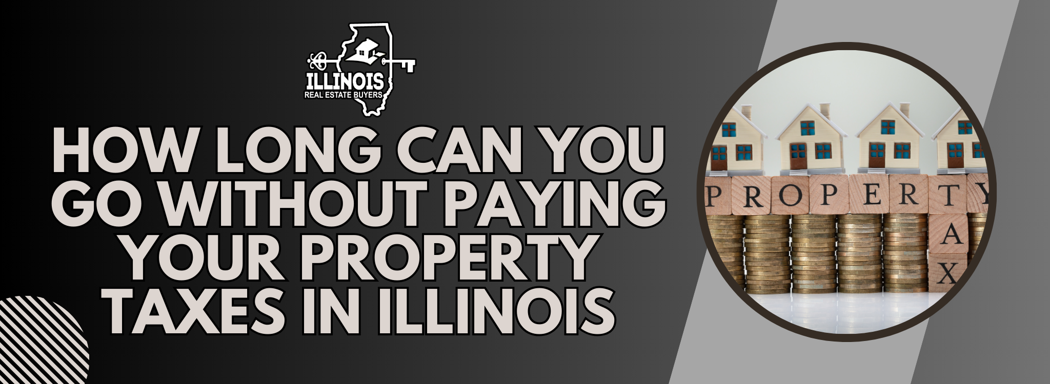 How long can property taxes go unpaid In Illinois