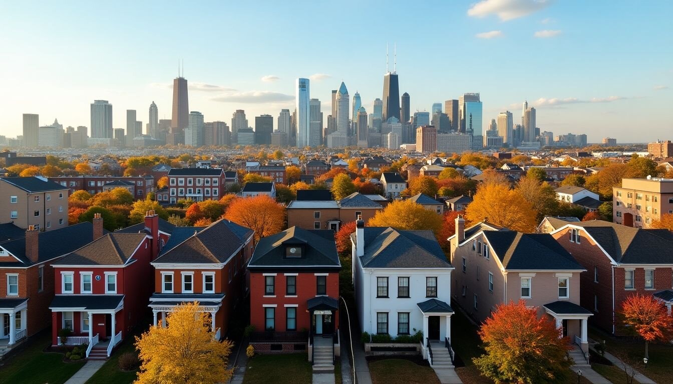Chicago real estate scene in November 2024.