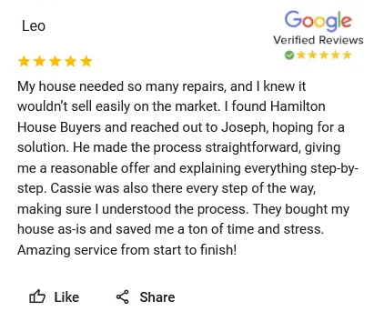 we buy houses in Hamilton