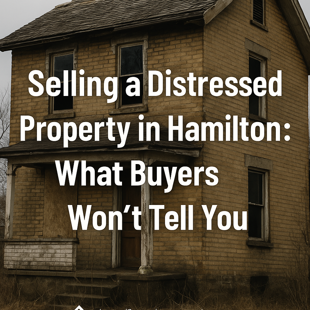 selling a distressed property in Hamilton