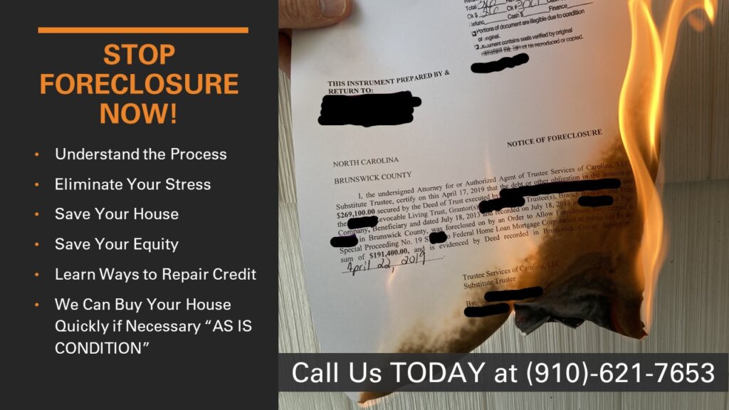 Stop Foreclosure in Wilmington NC