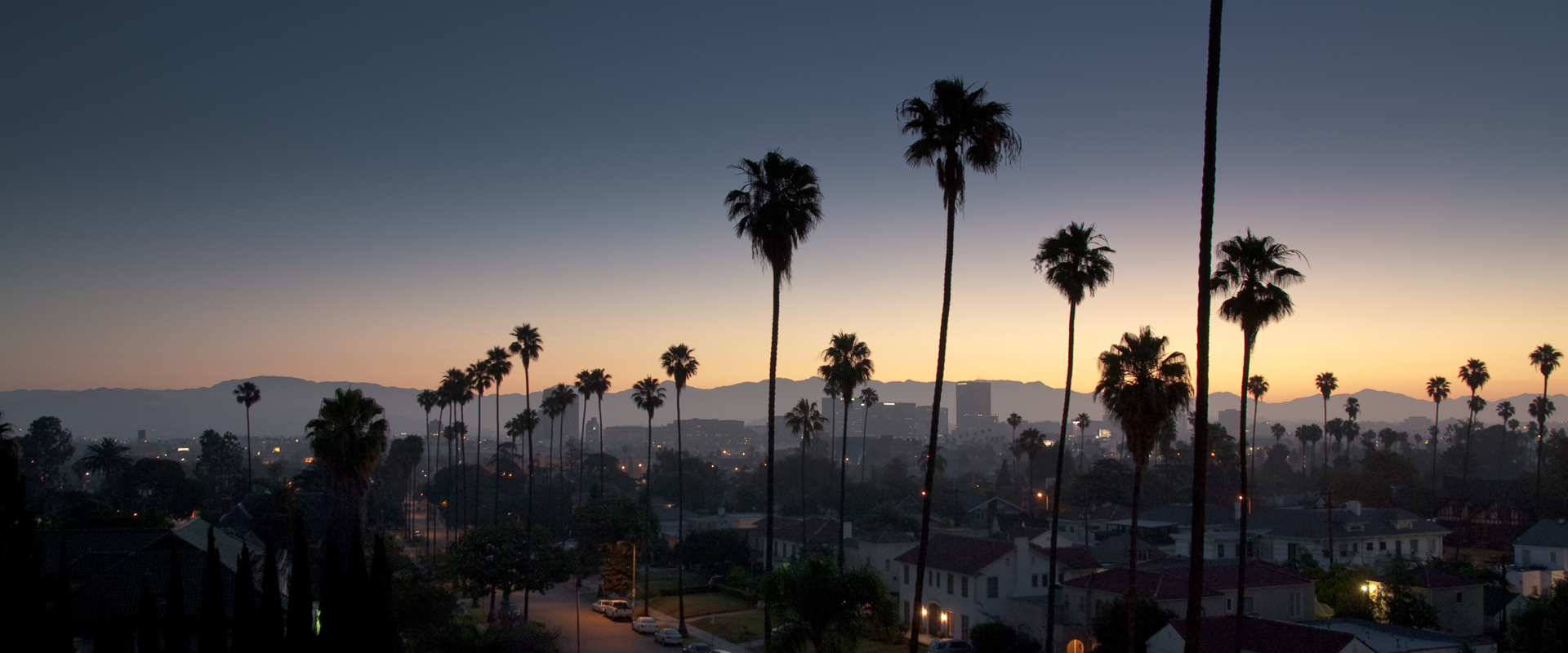 Scenic Sunset Sky Los Angeles