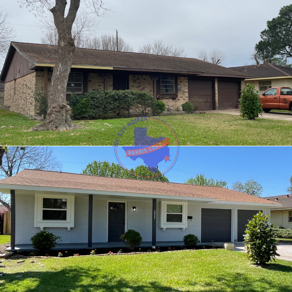 before and after exterior