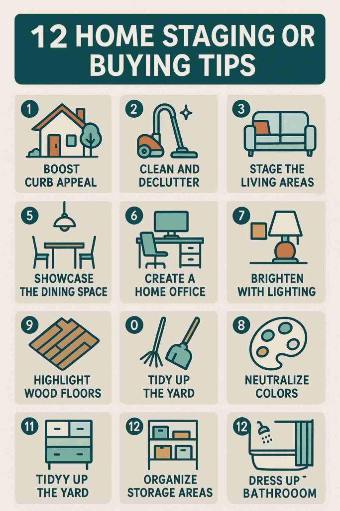 12 Actionable Home Staging Tips (to Sell Your House Fast)