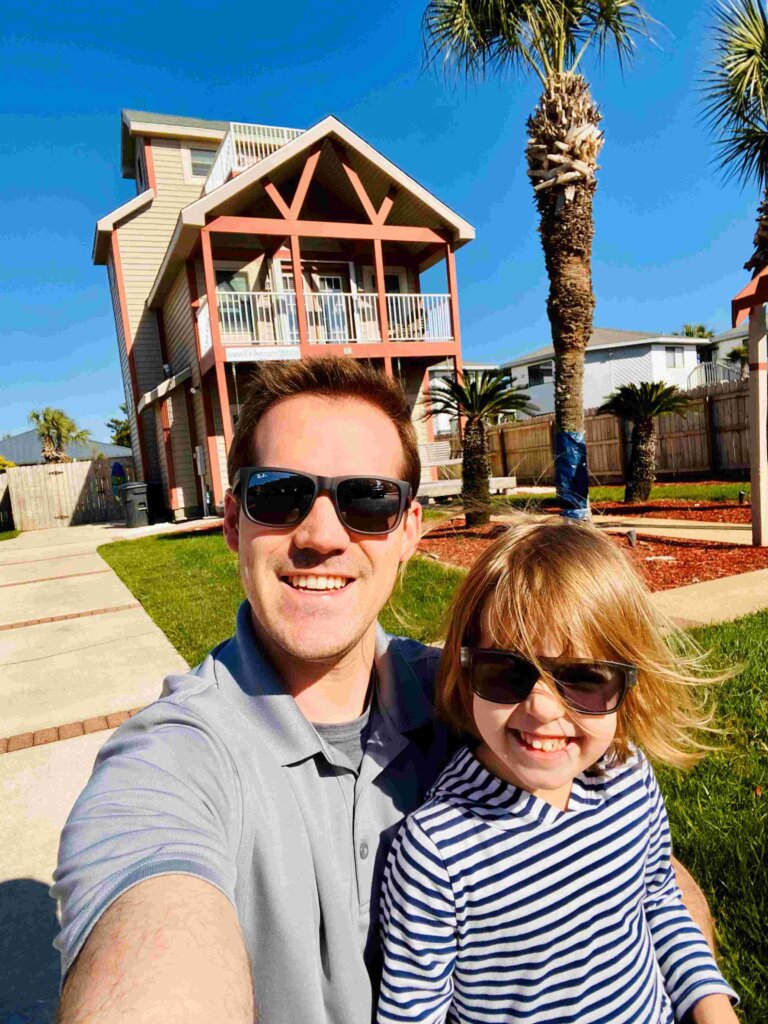 Charlie Cameron and Daughter Riley