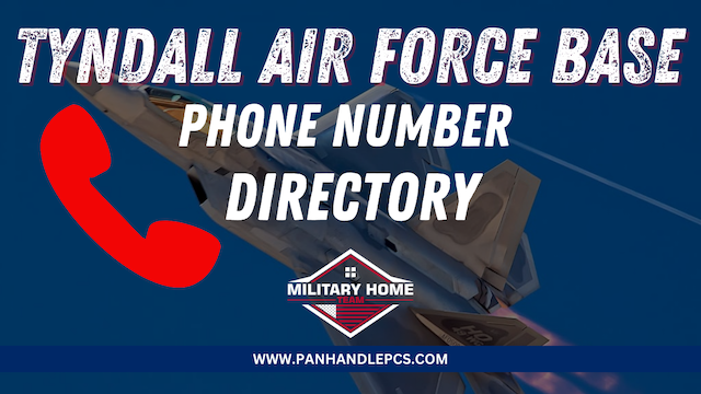 Tyndall Air Force Base - phone number directory