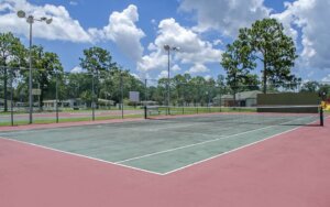 Tennis court - Whiting Field