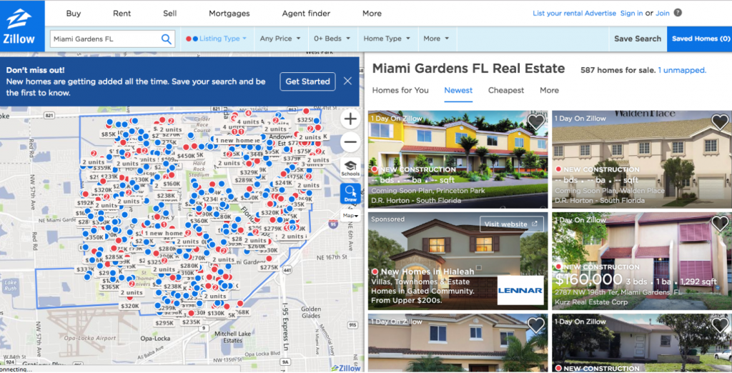 zillow miami home sales