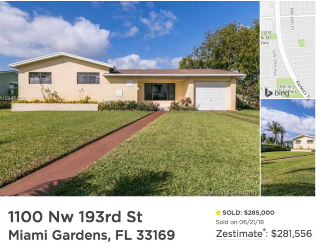 sell house fast miami gardens fl