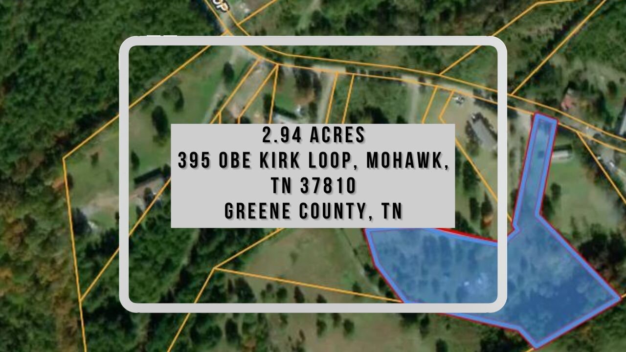 Vacant Land in 2.94 Acres Mohawk, Tennessee near Knoxville www