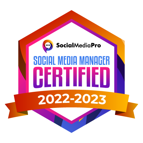 Social Media Pro Certification Badge