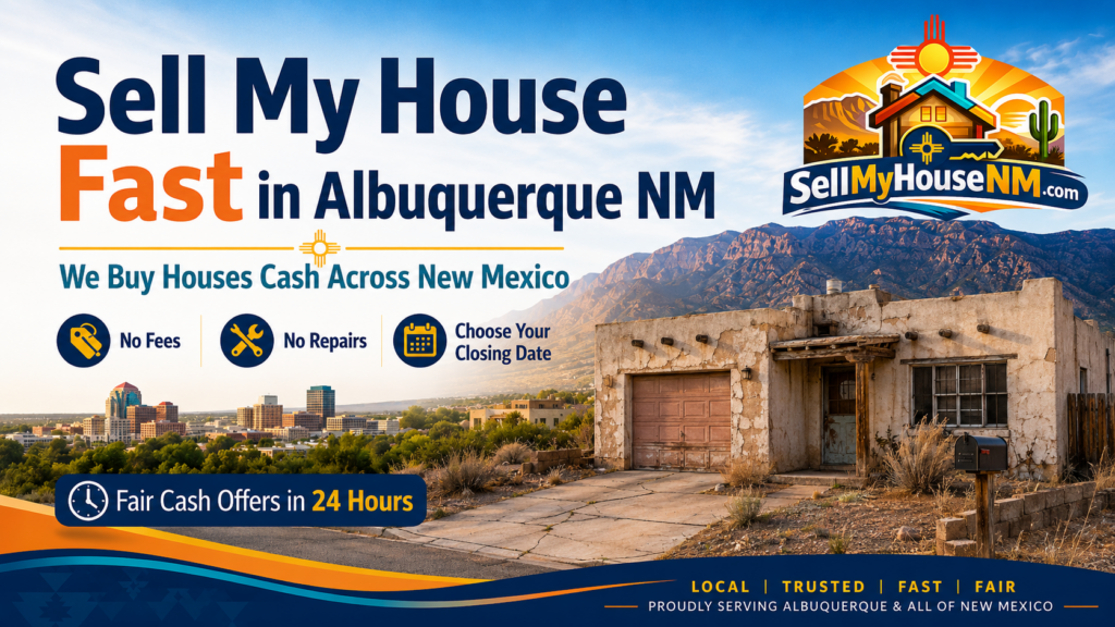 Sell My House NM team buying houses for cash in Albuquerque NM and across New Mexico