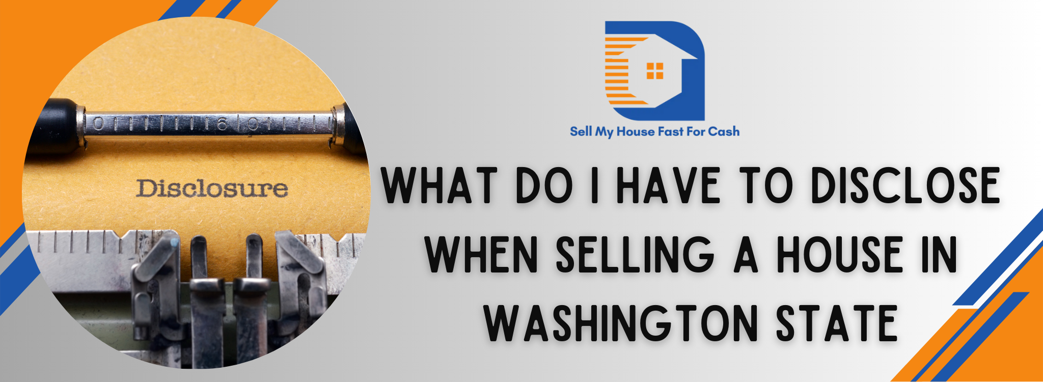 Seller’s Disclosure Form In Washington State