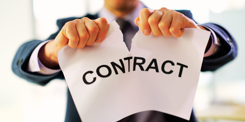 When Can a Seller Back Out of Contract In Washington