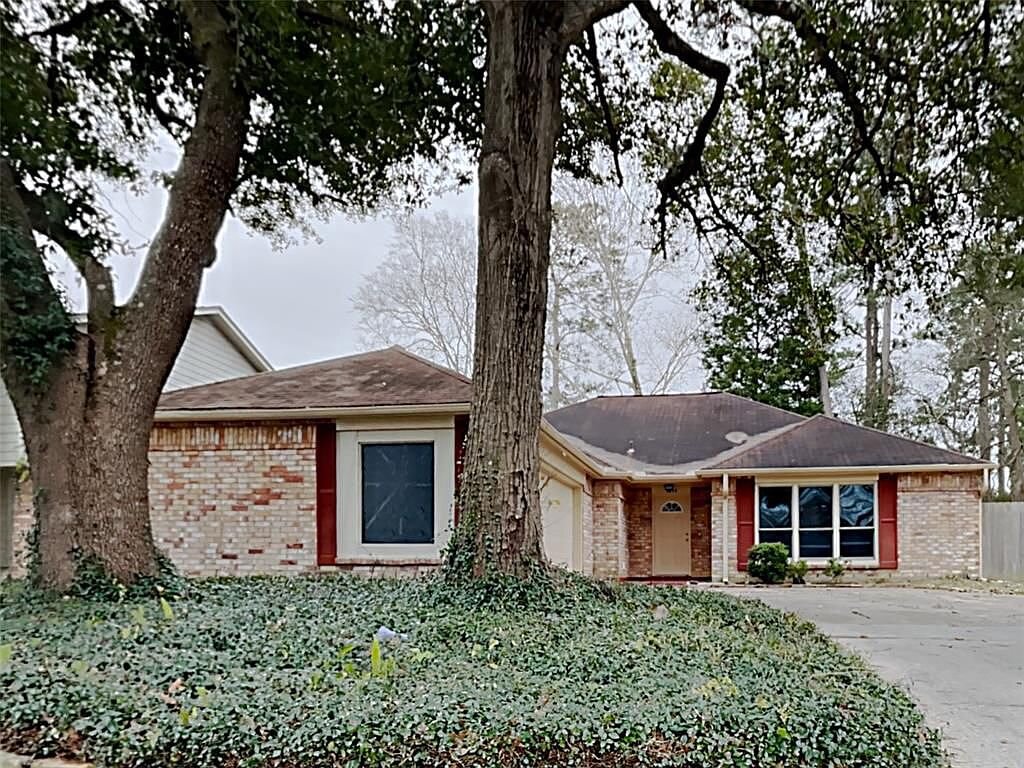 House that needs a new roof in Spring, Texas. This was sold to an investor who bought it as is and closed in 8 days.