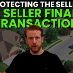 man protecting a seller from predator in seller finance