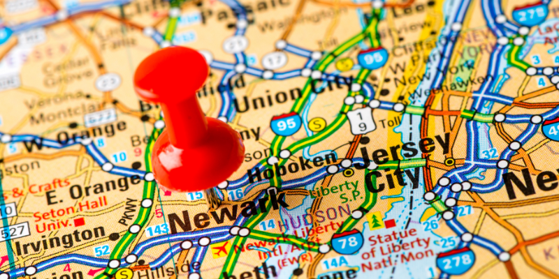 Local Area Map Newark, NJ