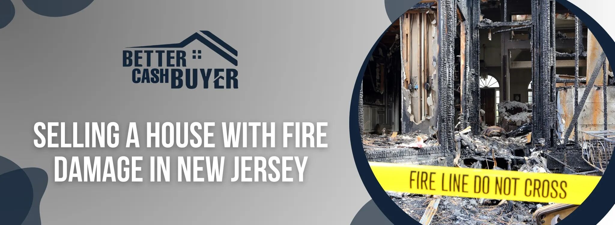 selling a house with fire damages in 