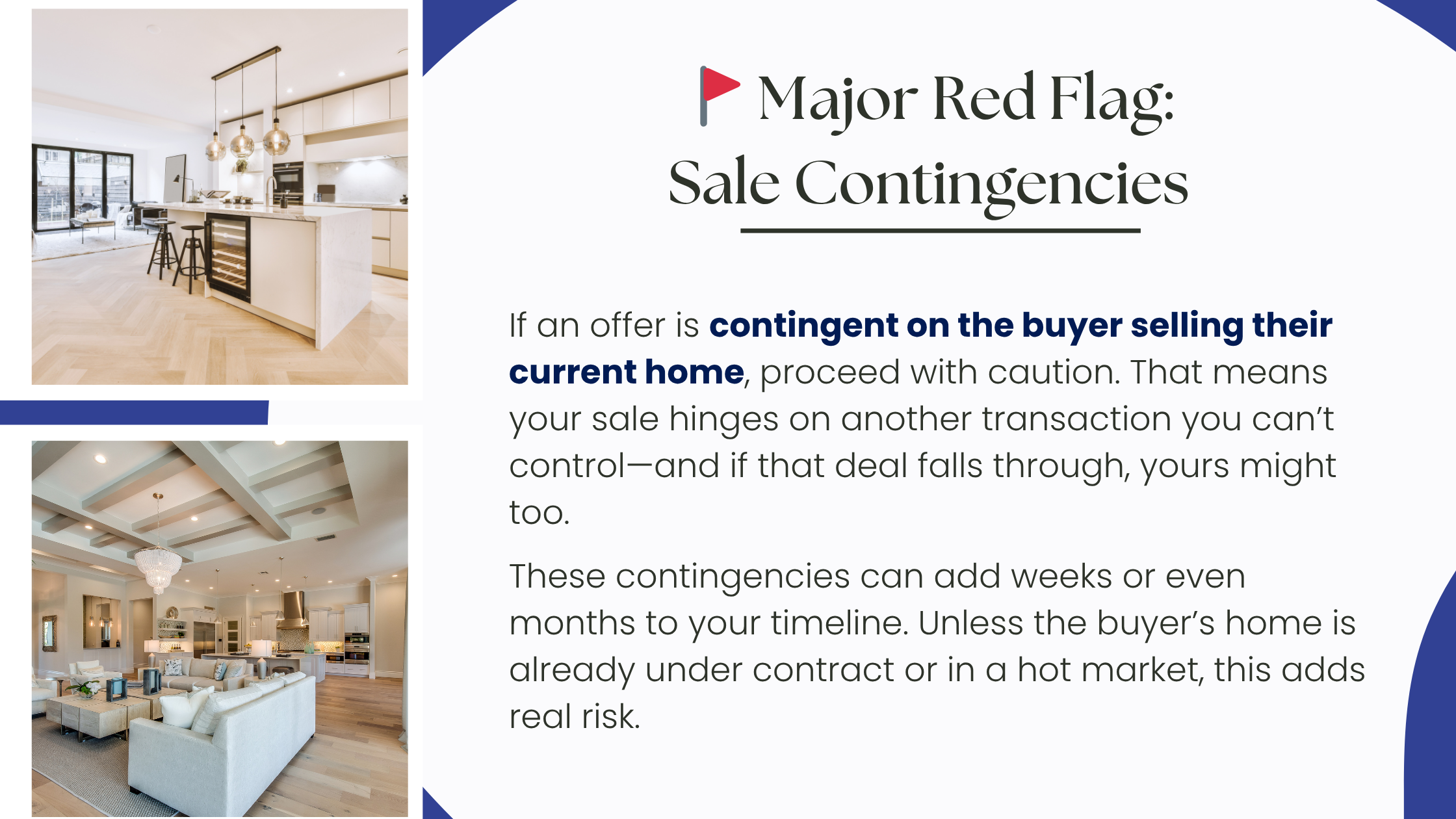 Major Red Flag Sale Contingencies