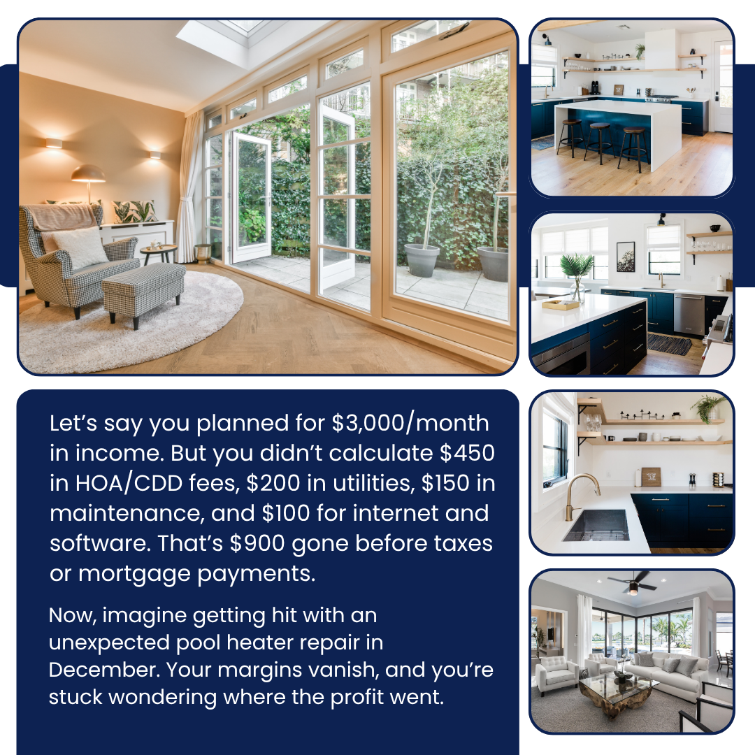 Overlooking HOA, CDD, and Ongoing Costs