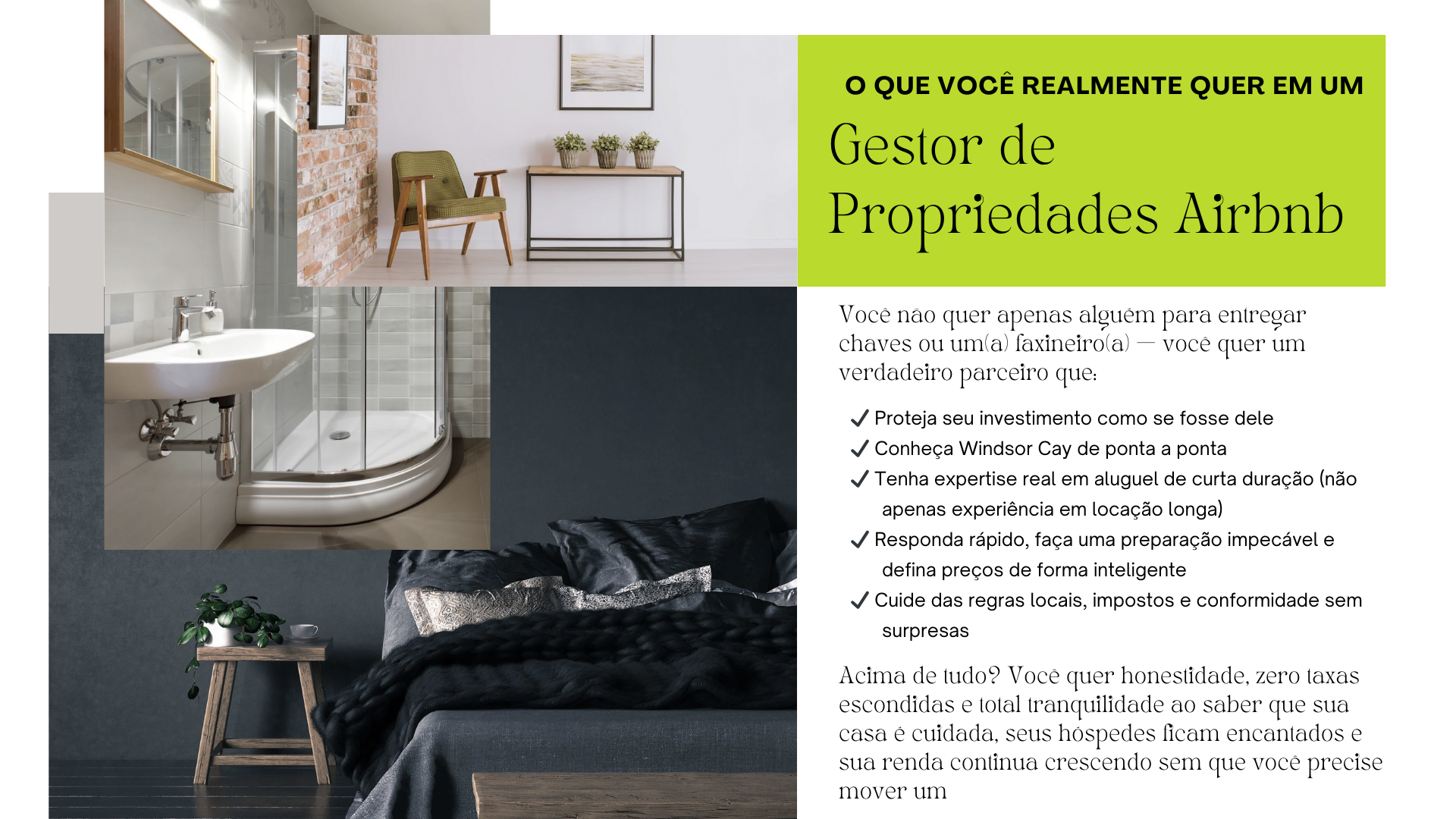 O Que Você Realmente Quer em um Gestor de Propriedades Airbnb