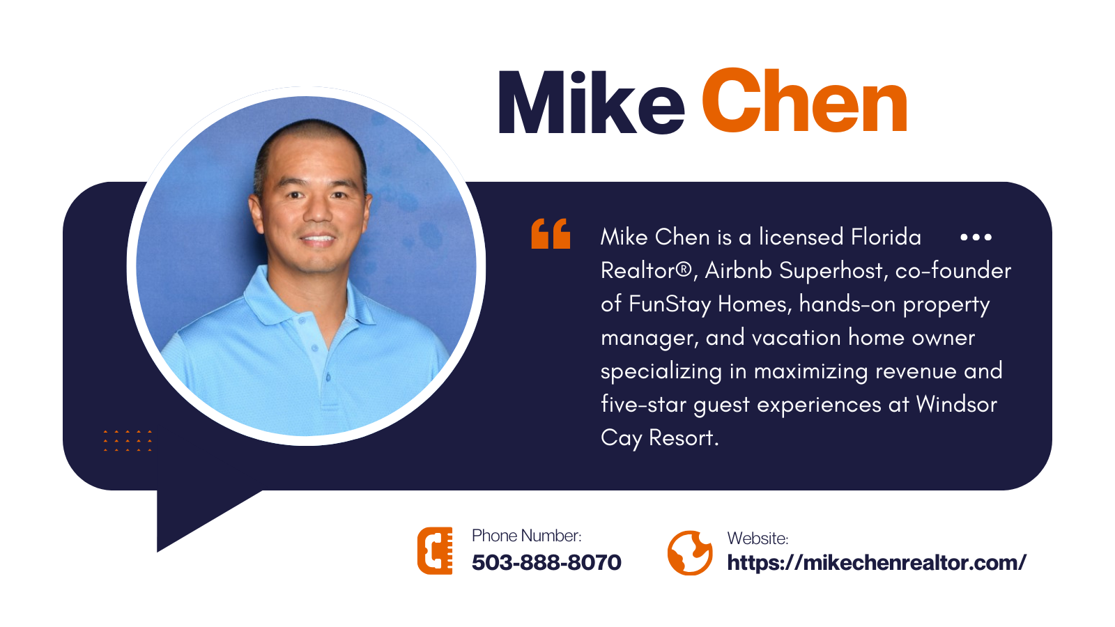 Property Manager Mike Chen